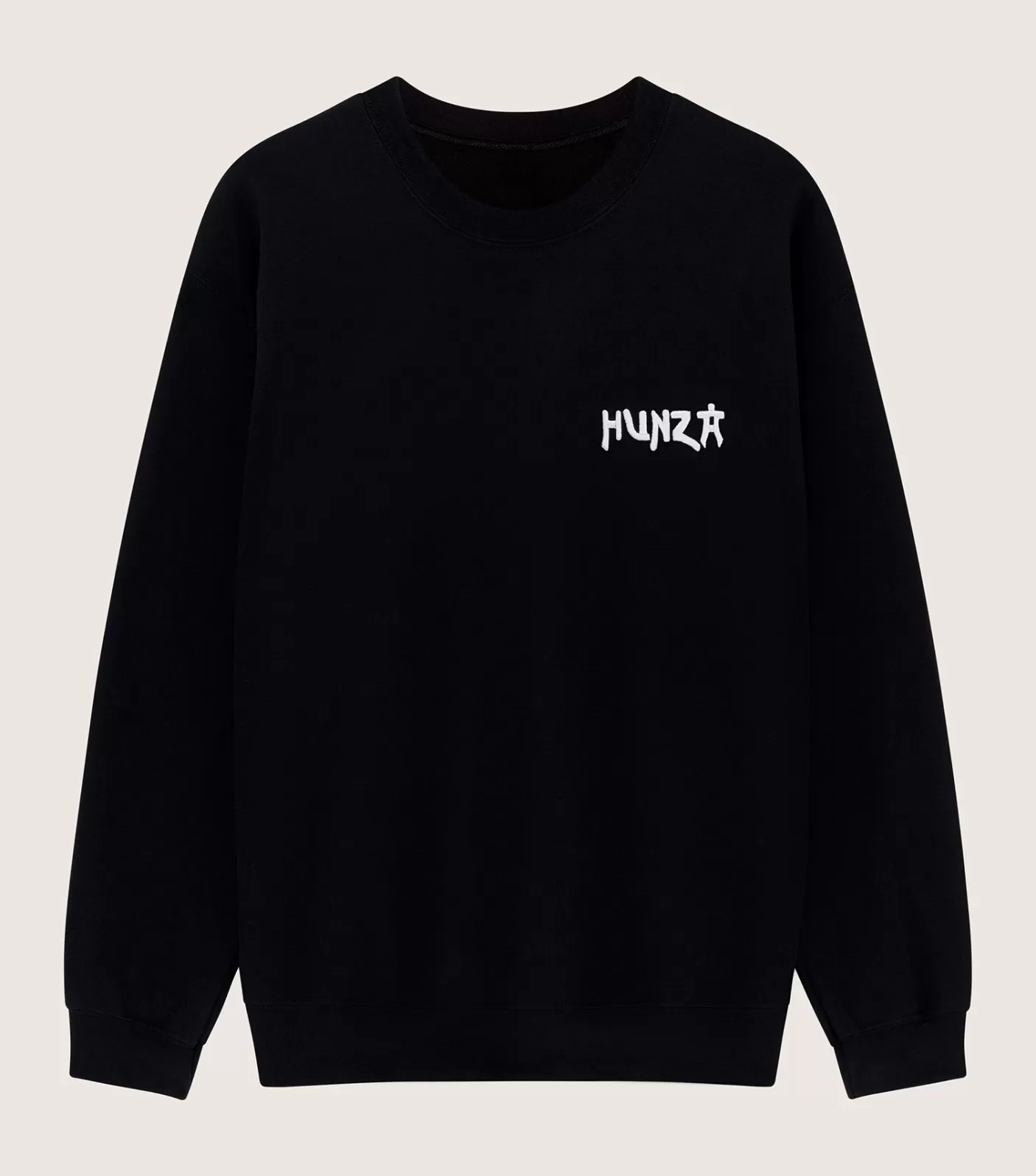 Hunza G Sweats | Shirts And Tops-80s Logo Sweatshirt - Black