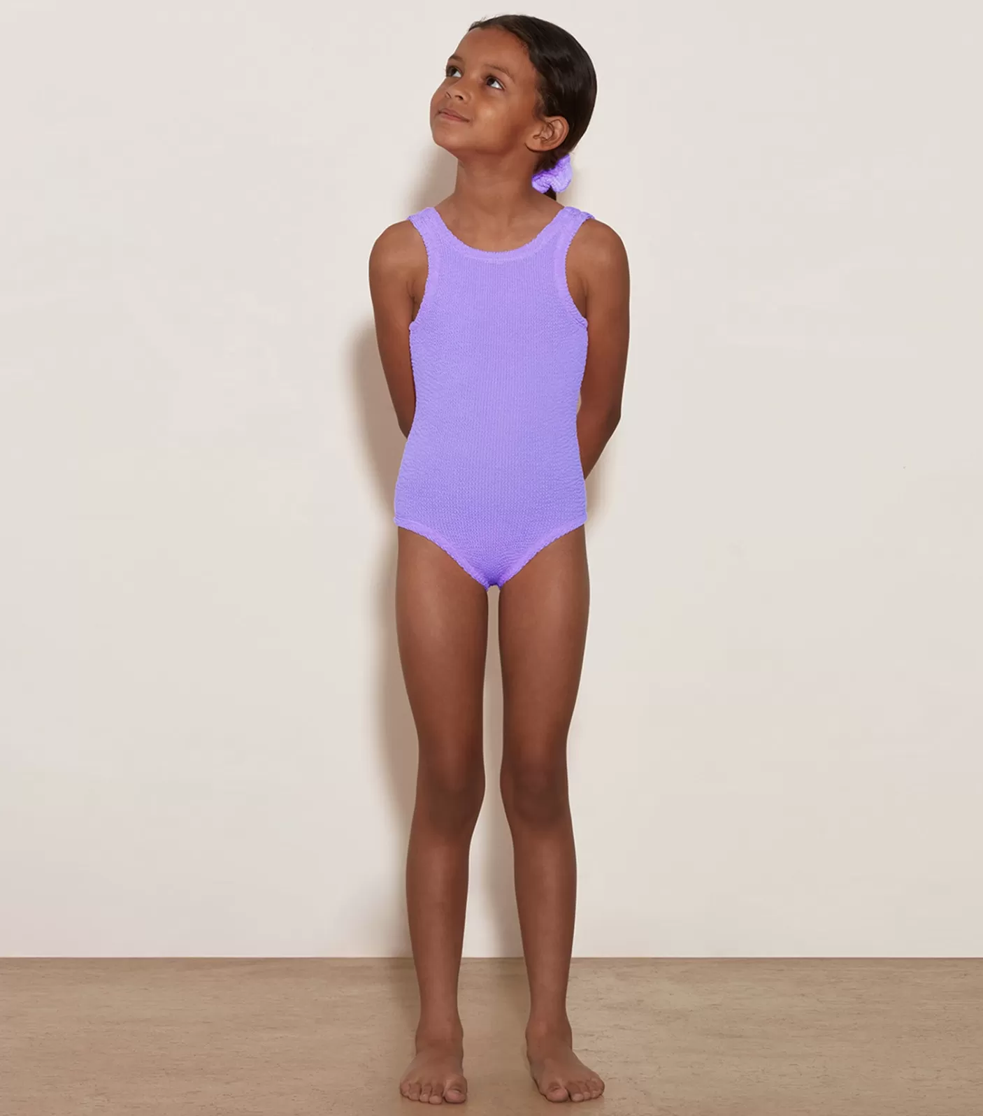 Hunza G Baby 2-6 Yrs-Baby Alva Swim - Lilac