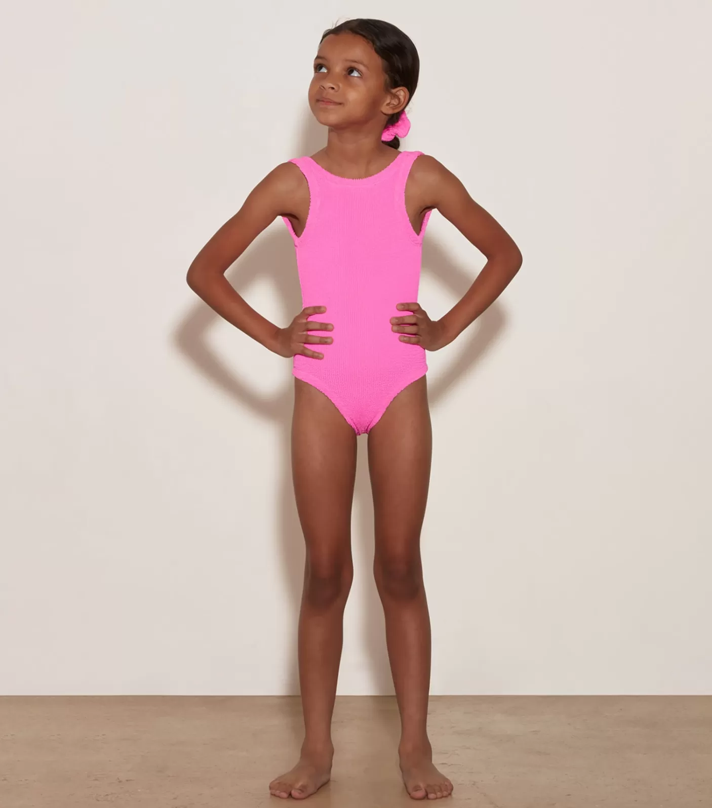 Hunza G Baby 2-6 Yrs-Baby Classic Swim - Bubblegum