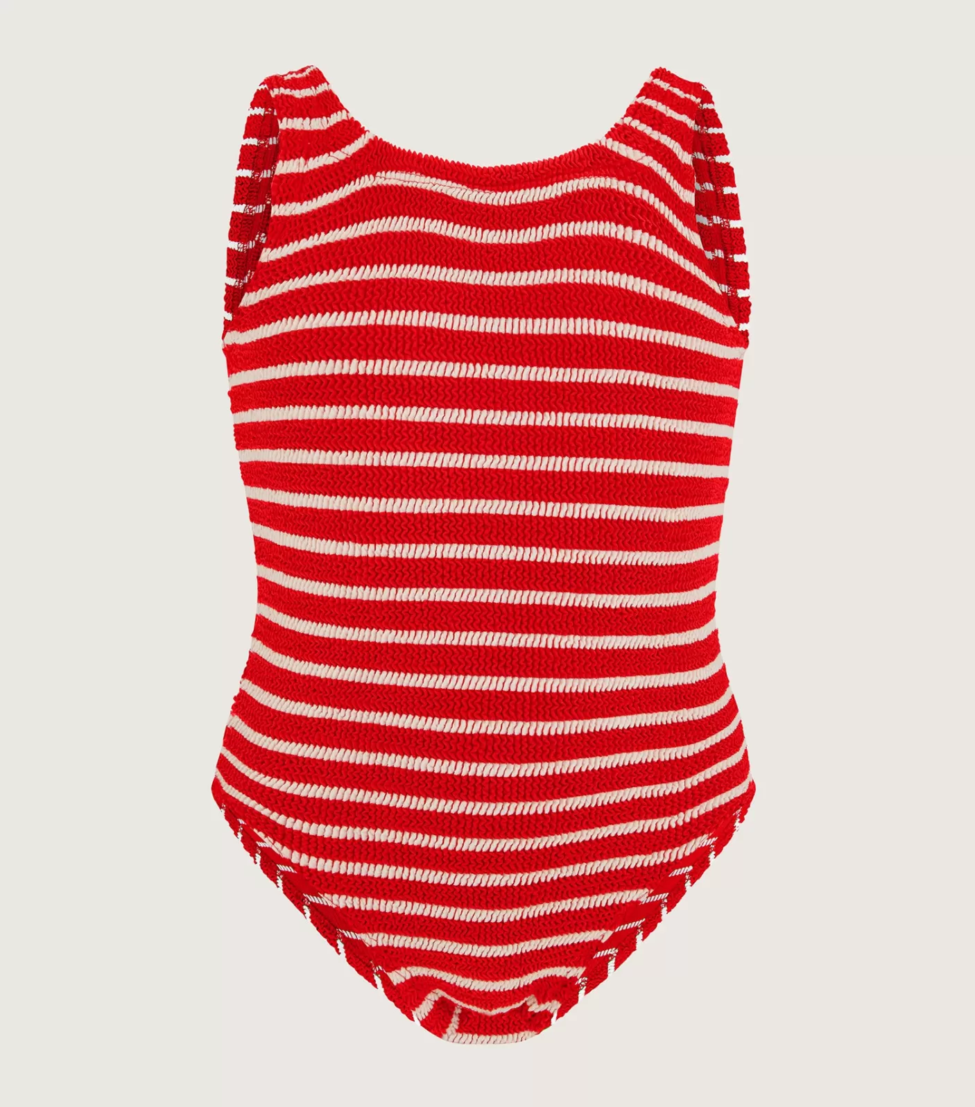 Hunza G Baby 2-6 Yrs-Baby Classic Swim - Red/White Stripe