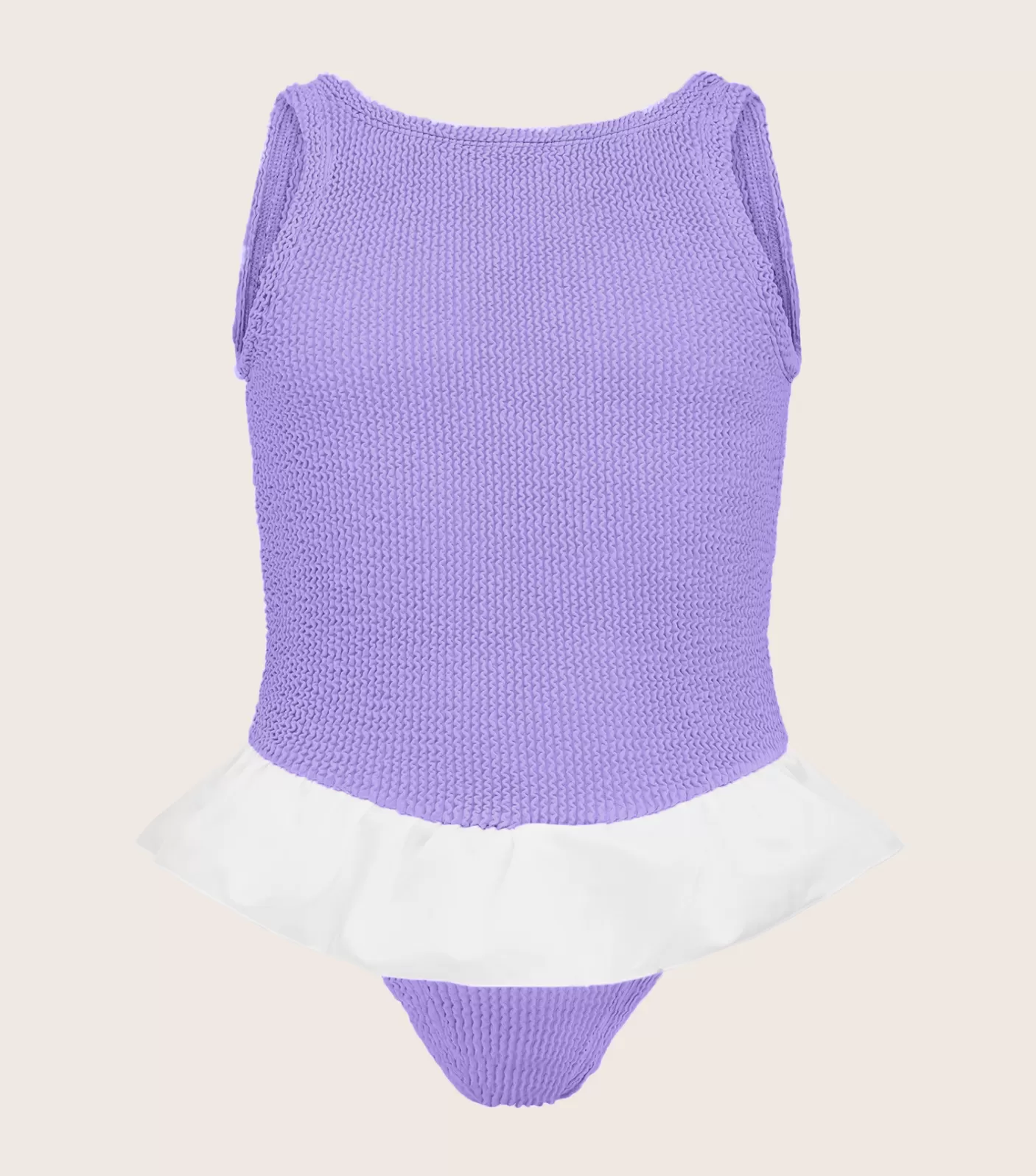 Hunza G Baby 2-6 Yrs-Baby Denise Swim - Lilac