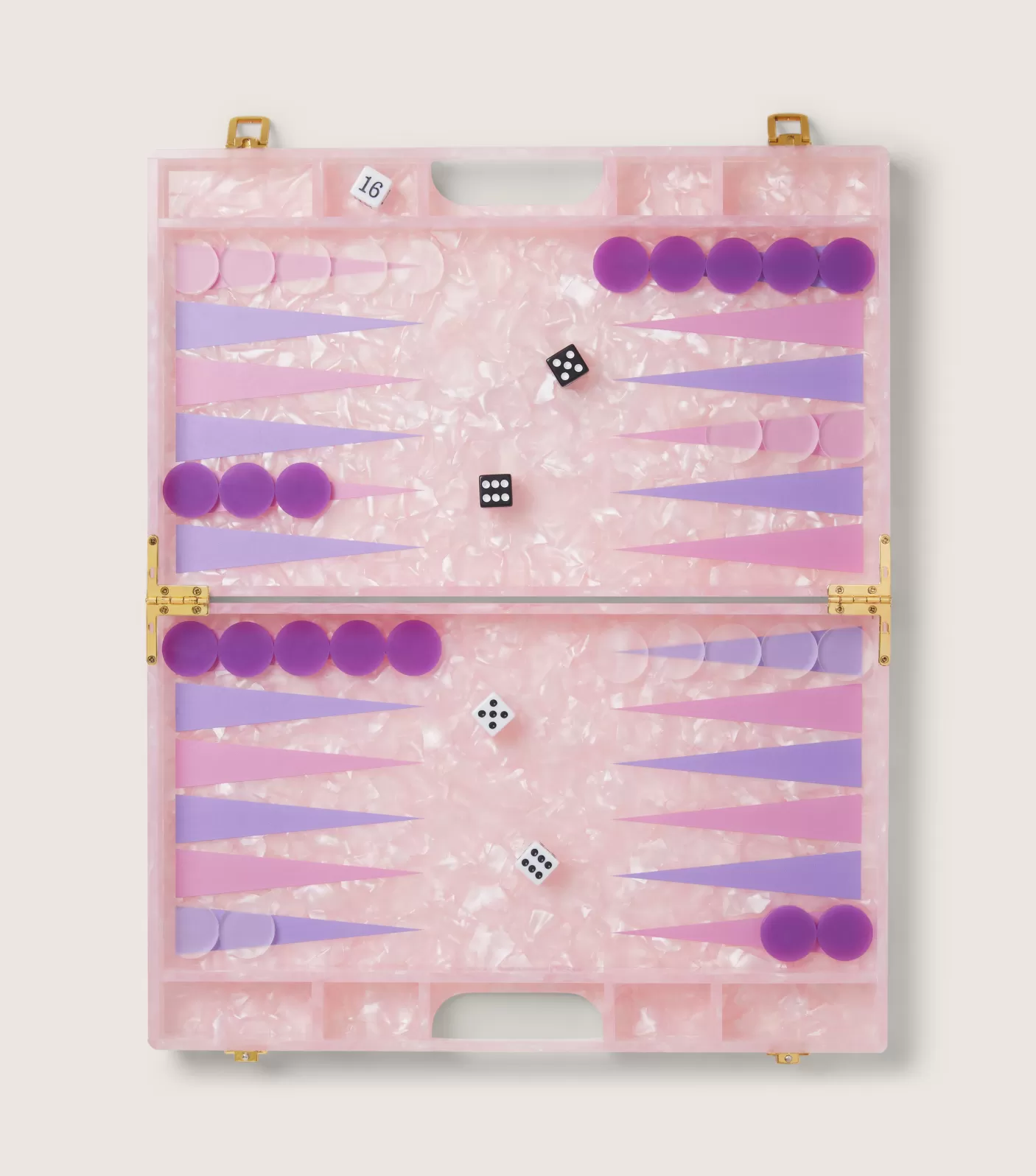 Hunza G Games-Backgammon Board - Pink