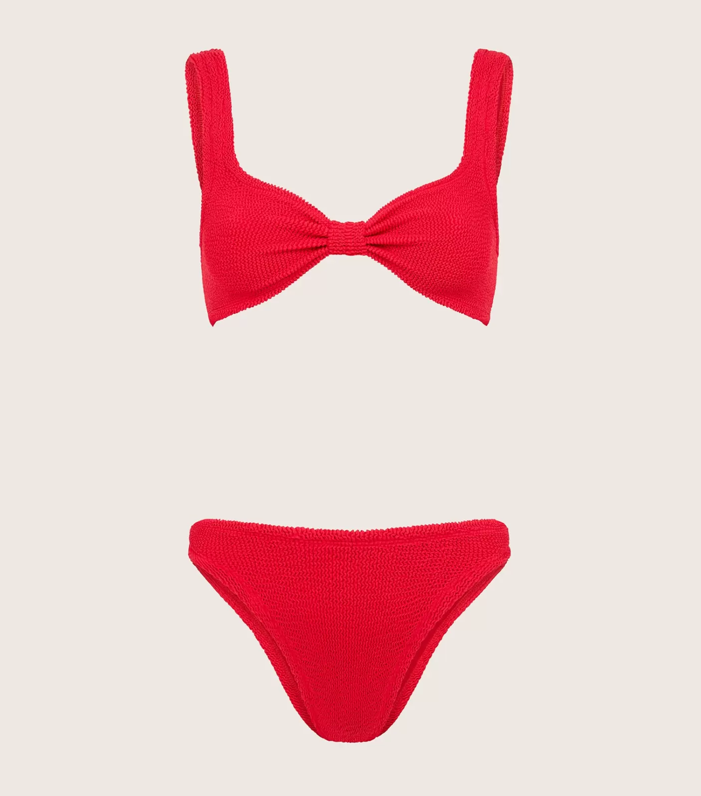 Hunza G Bikini Sets | Bralette-Bonnie Bikini - Red