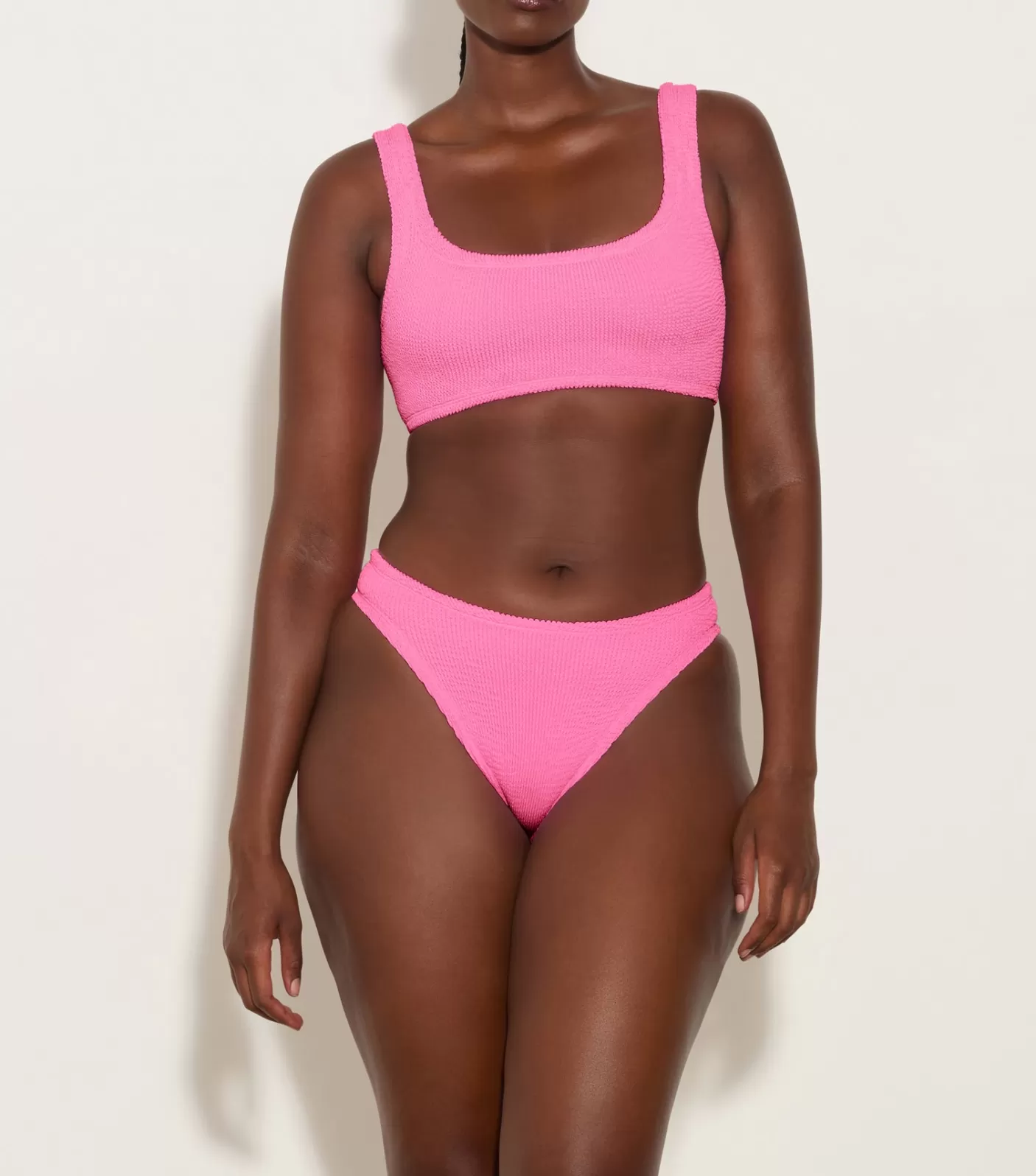 Hunza G Bikini Sets | Bralette-Coverage Xandra Bikini - Bubblegum