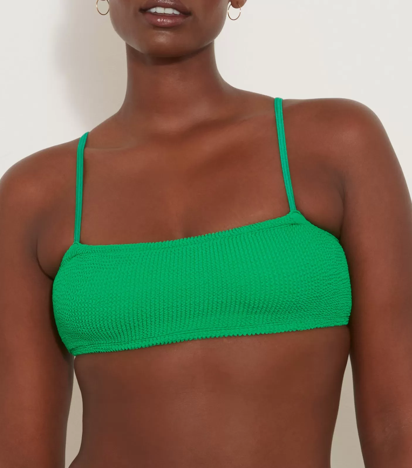 Hunza G Separates | Bralette-Gigi Bikini Top - Emerald