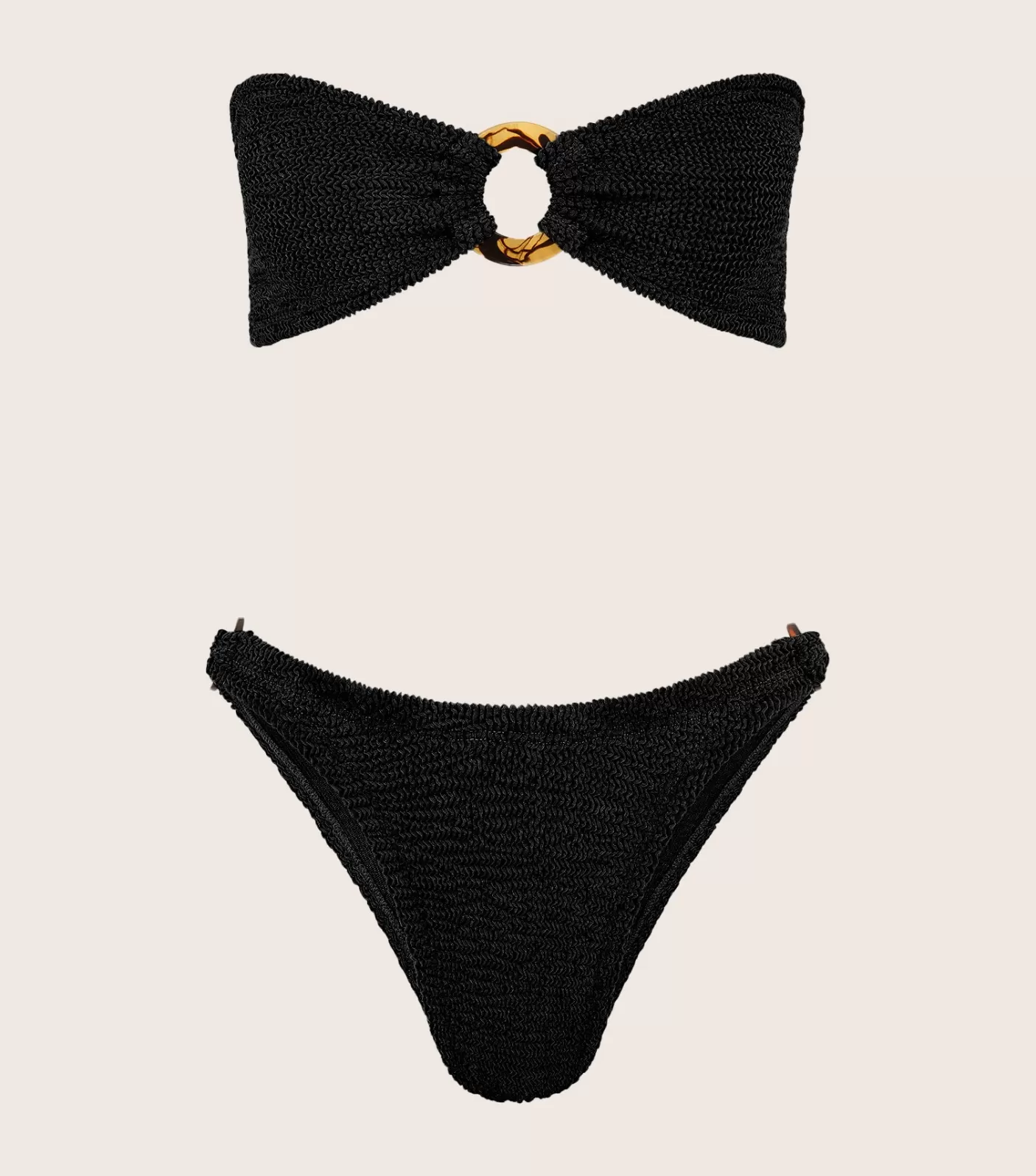 Hunza G Bikini Sets-Gloria Bikini - Black