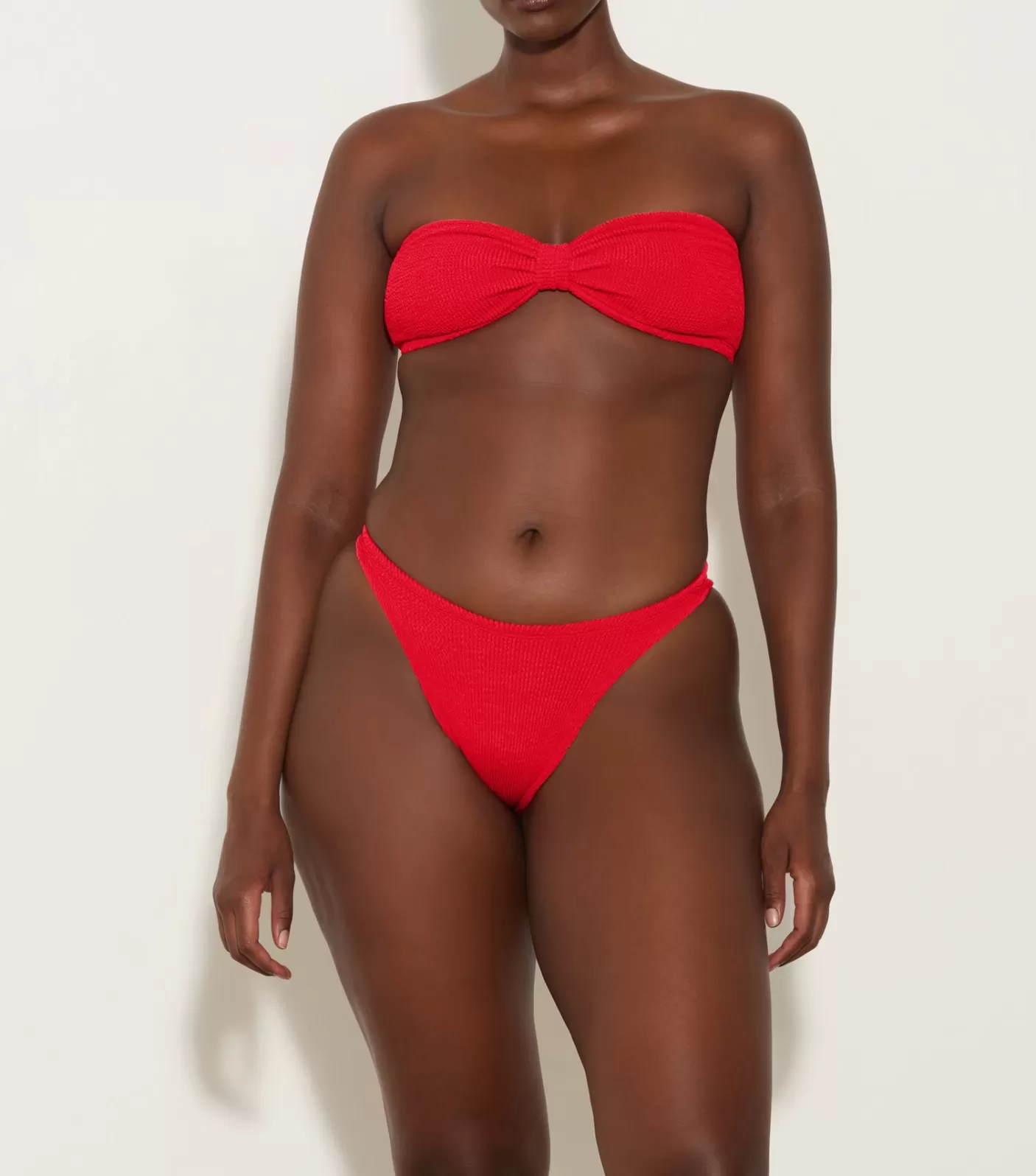 Hunza G Bikini Sets-Jean Bikini - Red