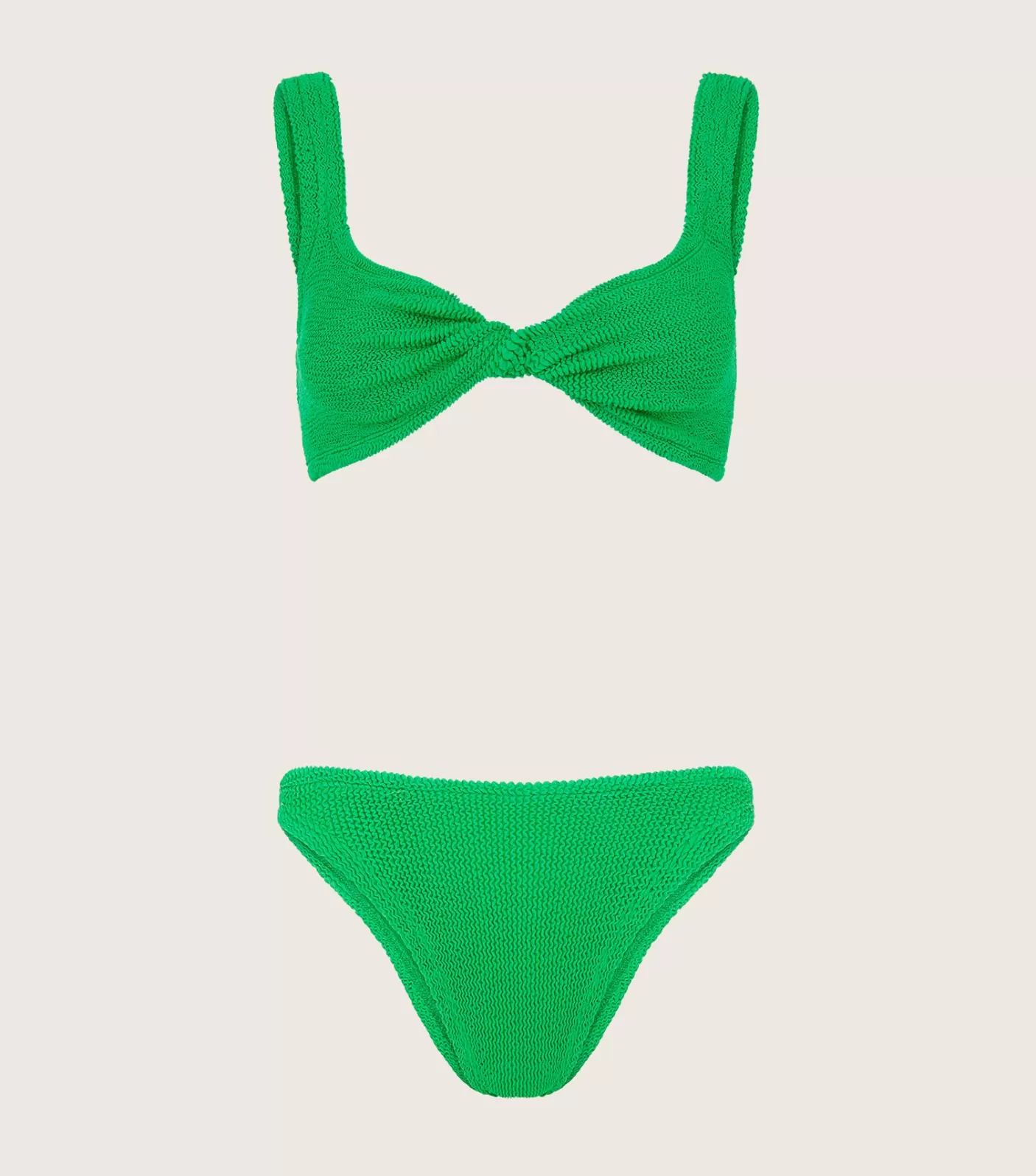 Hunza G Bikini Sets | Bralette-Juno Bikini - Emerald