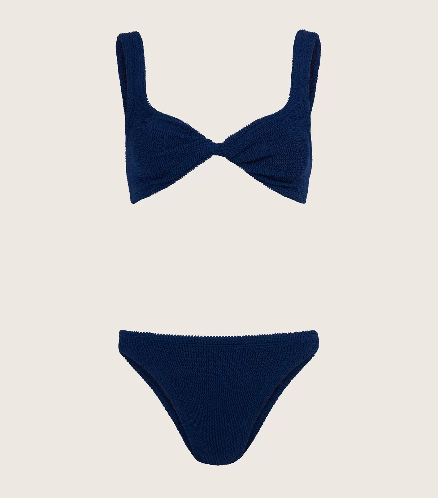 Hunza G Bikini Sets | Bralette-Juno Bikini - Navy