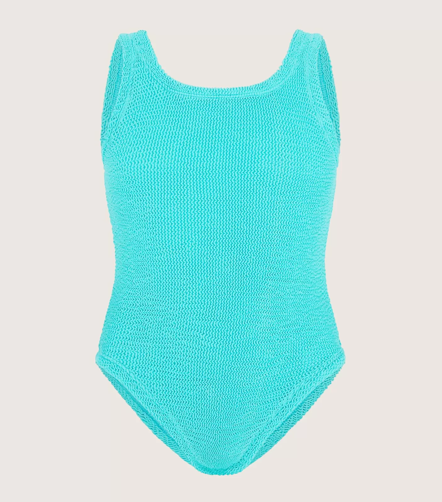 Hunza G Kids - 7-12 Yrs-Kids Classic Swim - Aqua