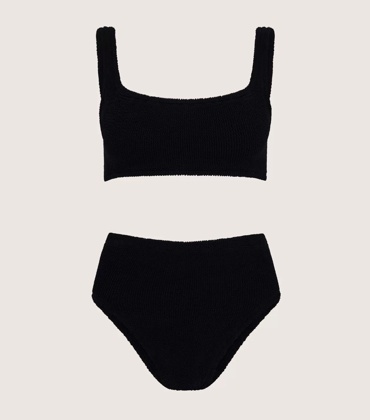 Hunza G Bikini Sets | Bralette-Patricia Bikini - Black