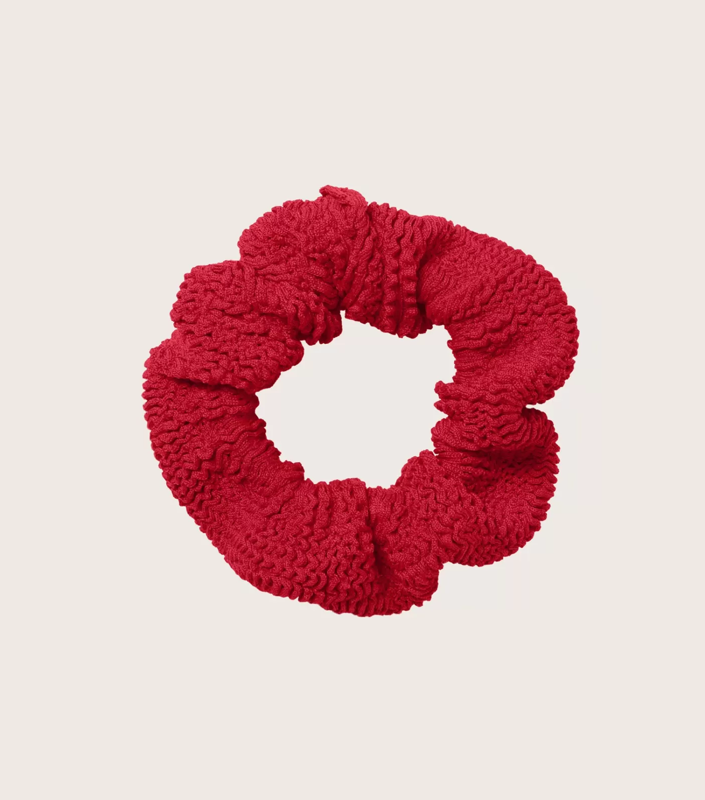 Hunza G Scrunchies-Scrunchie - Red