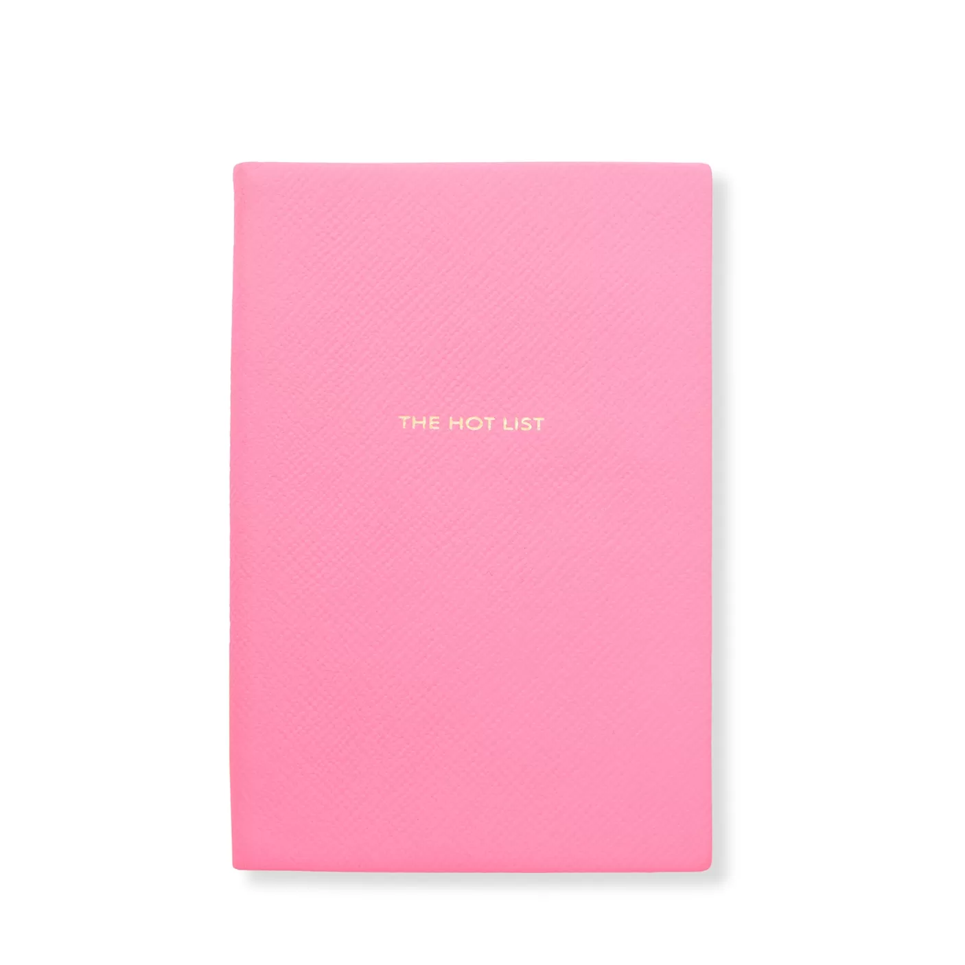 Hunza G Notebooks-Smythson X Chelsea Notebook - Bubblegum