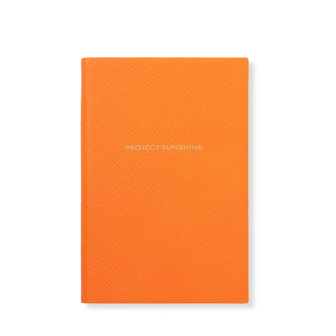 Hunza G Notebooks-Smythson X Chelsea Notebook - Orange