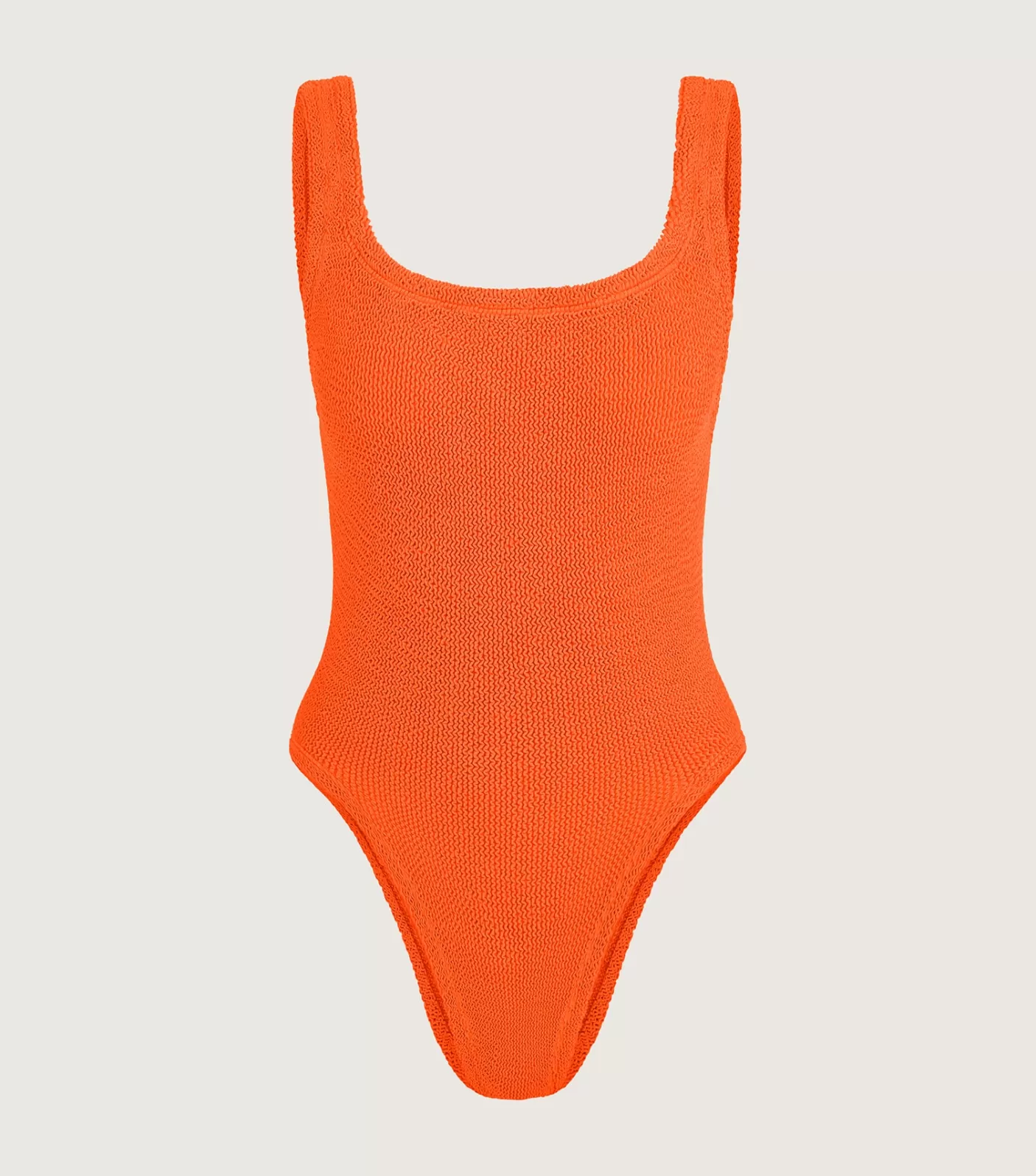 Hunza G Square Neck-Square Neck Swim - Orange