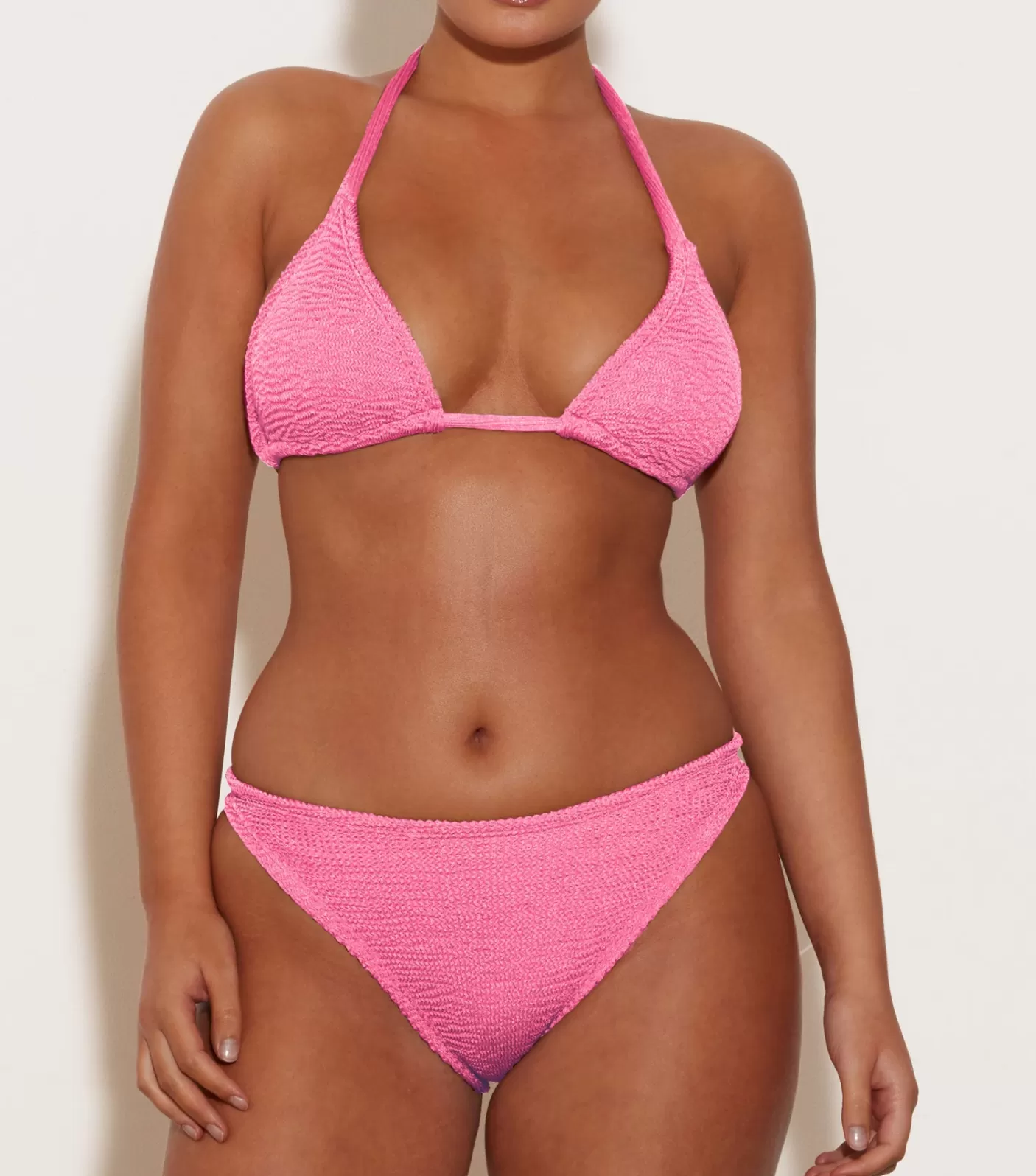 Hunza G Triangle | Bikini Sets-Tammy Bikini - Bubblegum