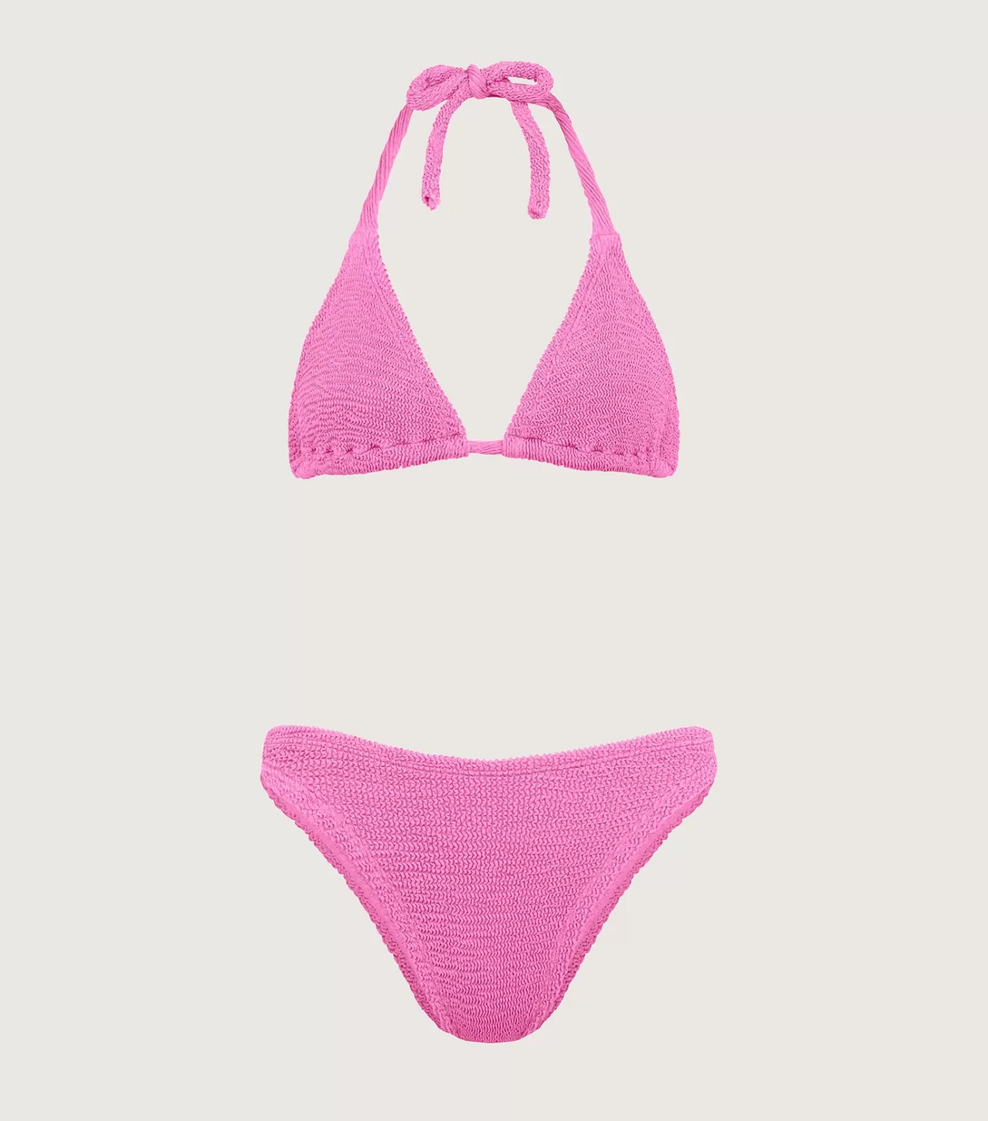 Hunza G Triangle | Bikini Sets-Tammy Bikini - Bubblegum