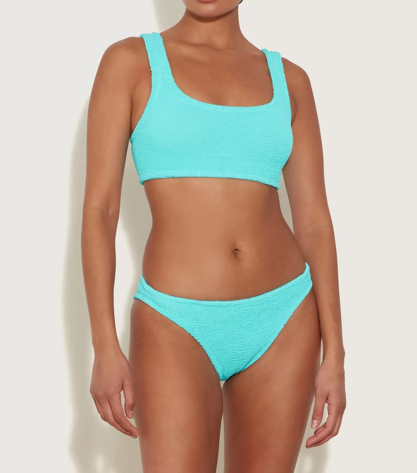 Hunza G Bikini Sets | Bralette-Xandra Bikini - Aqua