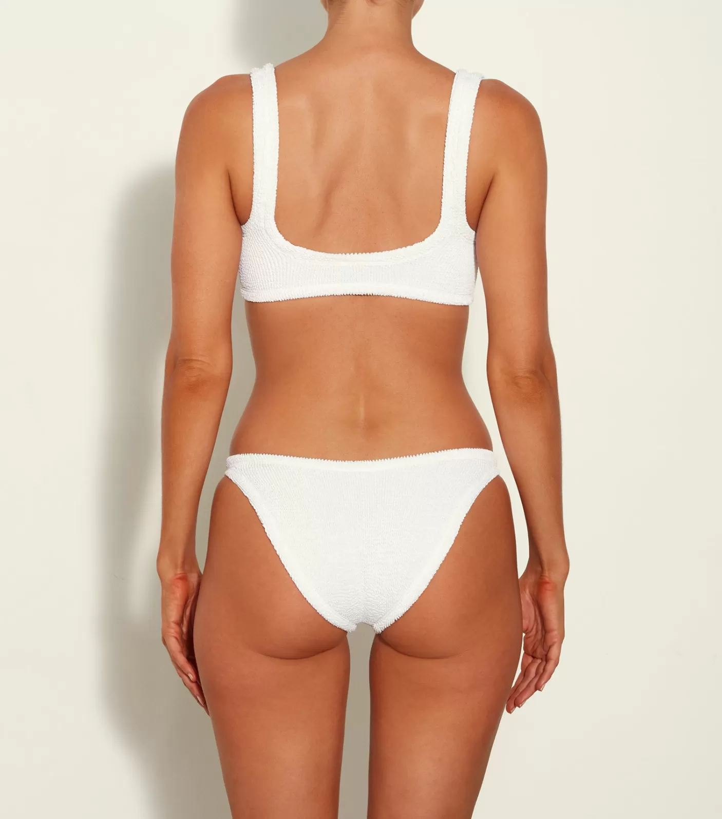 Hunza G Bikini Sets | Bralette-Xandra Bikini - White