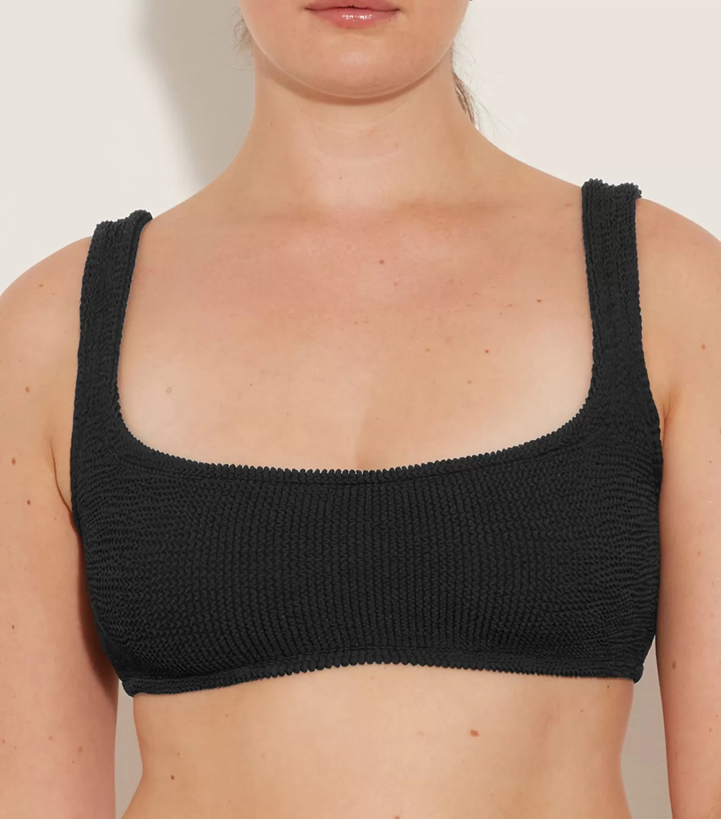 Hunza G Separates | Bralette-Xandra Bikini Top - Black