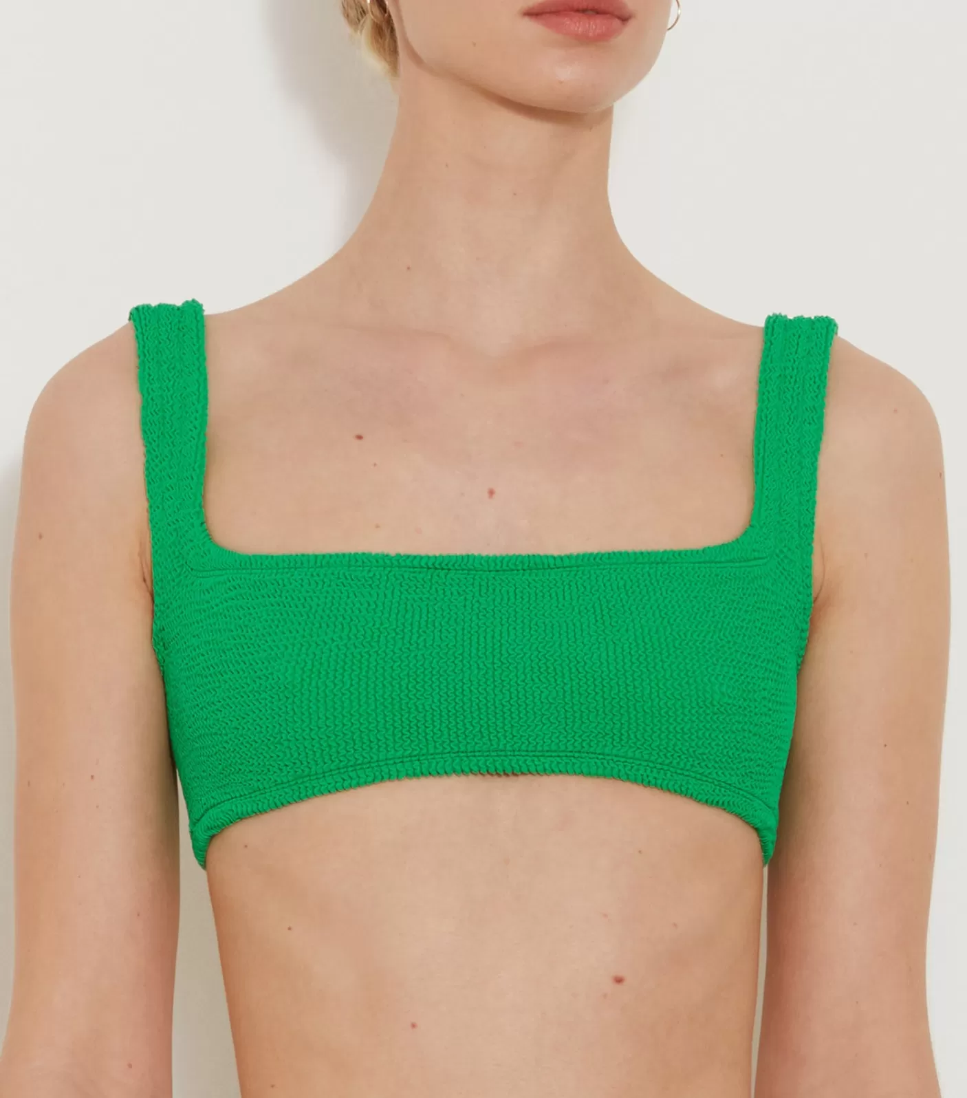 Hunza G Separates | Bralette-Xandra Bikini Top - Emerald